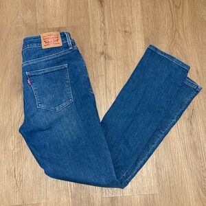 Levi's Classic Mid-Rise Skinny Medium Wash Denim Jeans Women’s Size 8